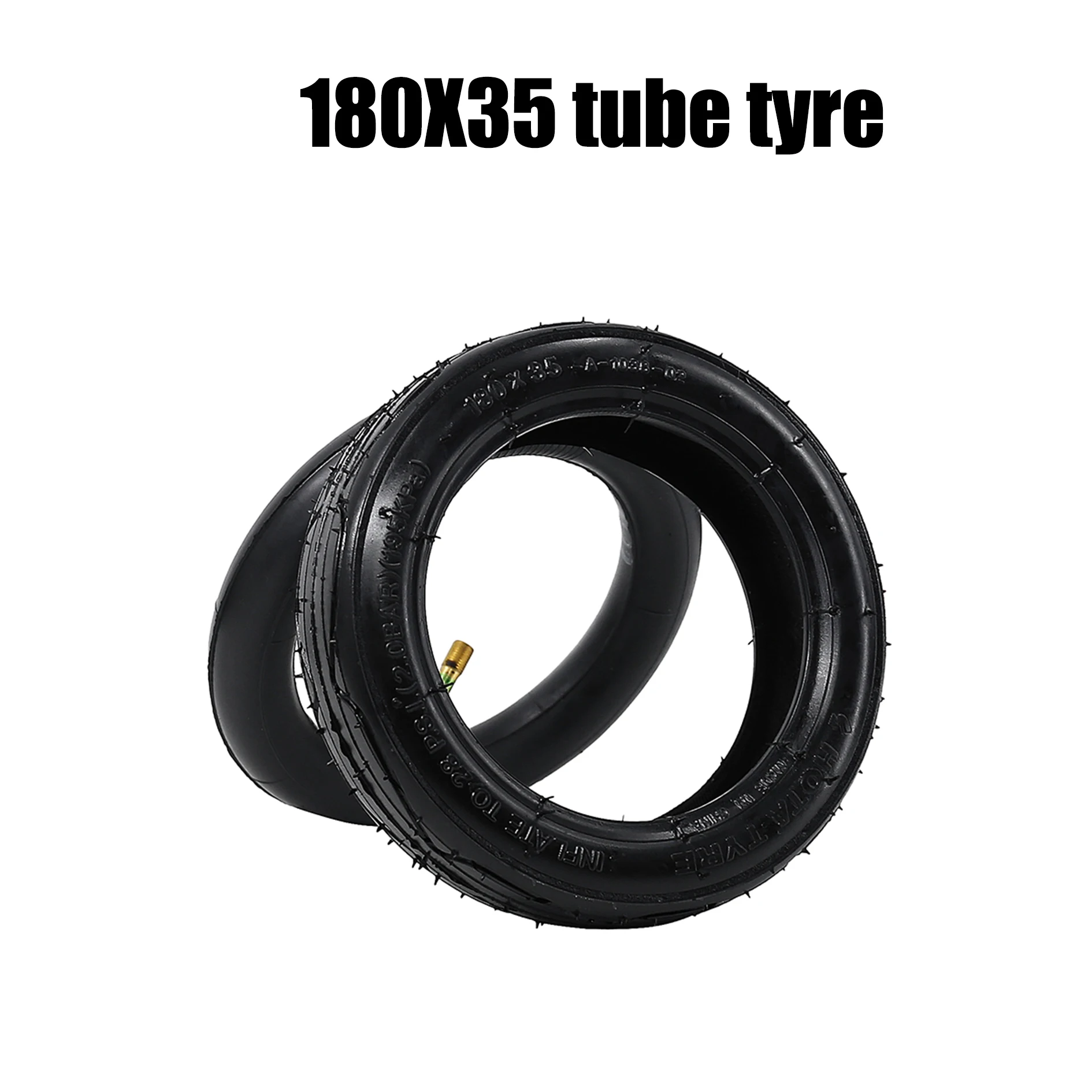 7 Zoll 180x35 Innenrohr Außenreifen für Kinderwagen Kinderauto Vorderrad Zubehör Image