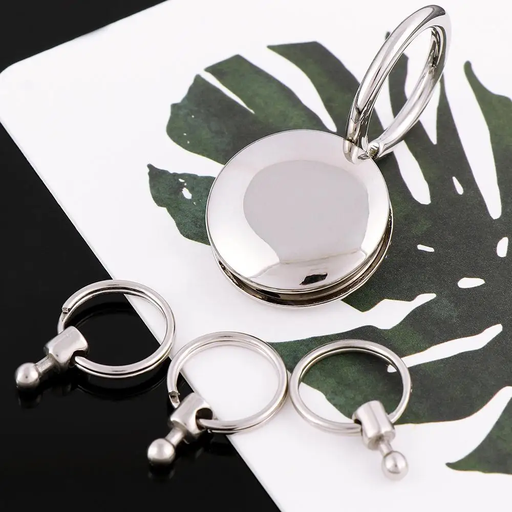 4-schlaufen taillierter Schlüsselanhänger hochwertiger abnehmbarer Schlüsselanhänger Schlüsselanhänger llaveros hombre kreativ Image