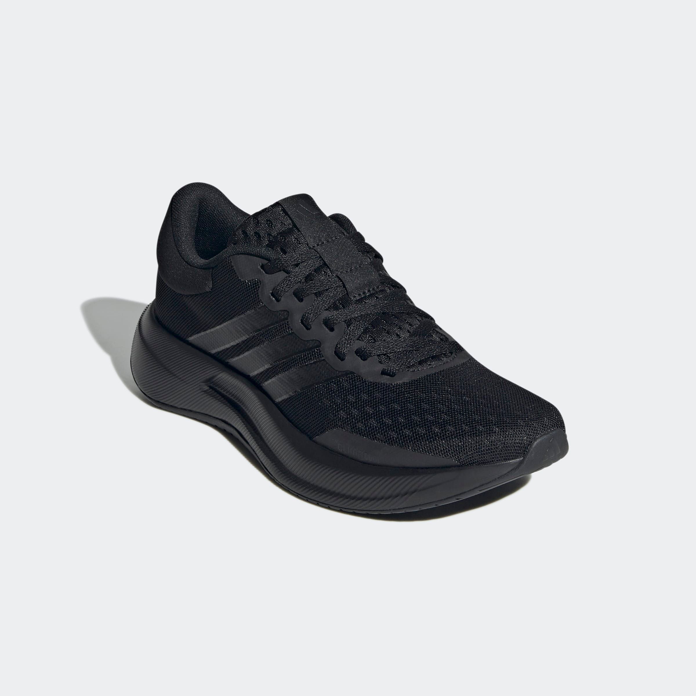 Laufschuh ADIDAS PERFORMANCE "TREADMOVE", Damen, Gr. 38,5, core schwarz, core schwarz, core schwarz, Synthetik, Textil, Schuhe Laufschuh