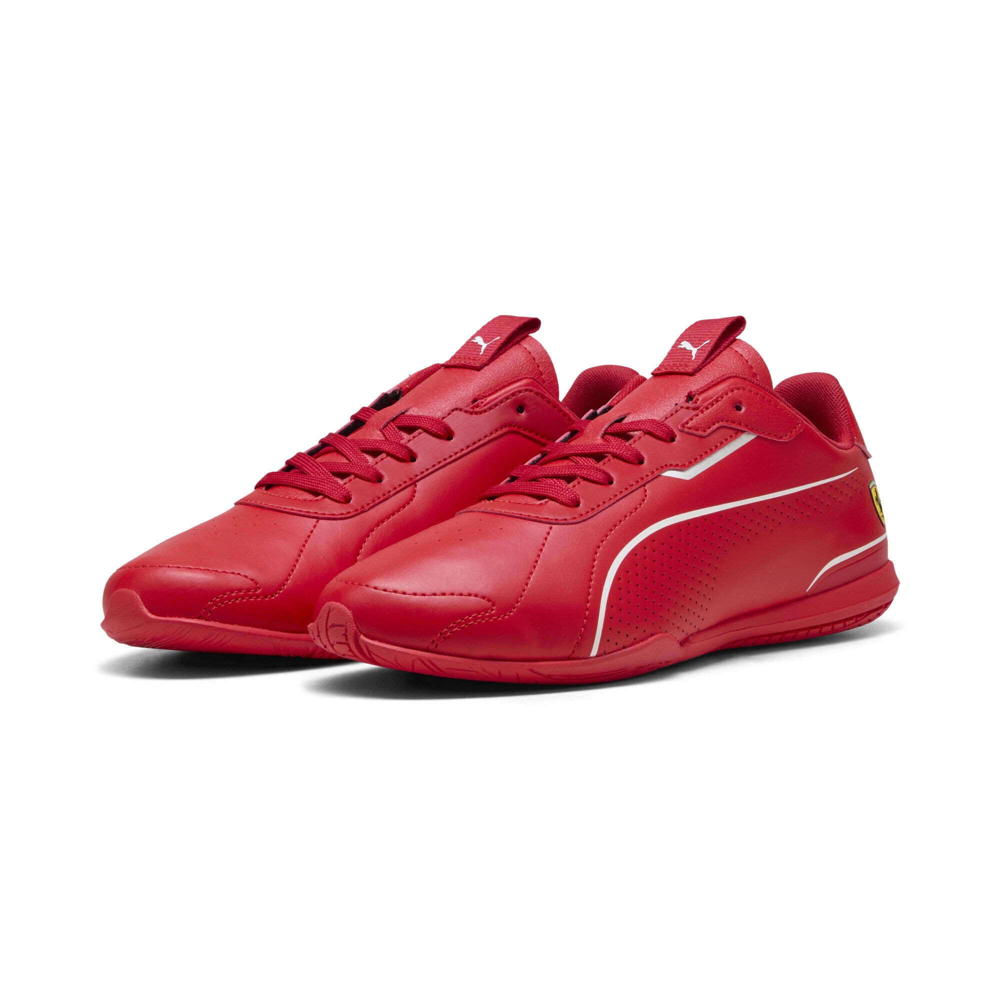 Sneaker PUMA "Scuderia Ferrari Neo Cat 3.0 Sneakers Erwachsene", Damen, Gr. 40, rosso corsa rot, Obermaterial: Textil, Synthetik; Futter: Textil; Innensohle: Textil; Laufsohle: Gummi, Schuhe Sneaker