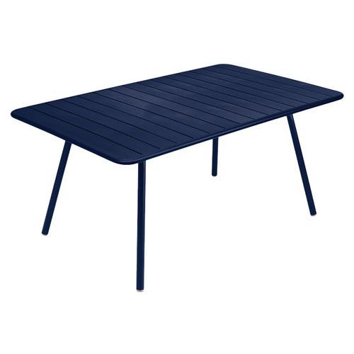 Table 165x100 Luxembourg Bleu Abysse - Fermob
