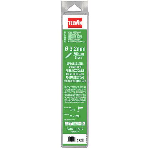 Électrodes En Inox De Diam. 32mm Pour Le Soudage De L'acier - Agecom Diffusion