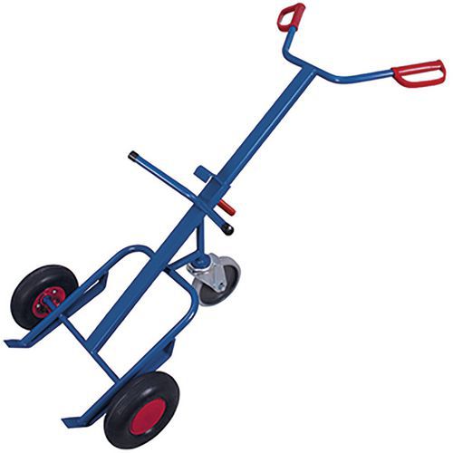 Diable Porte-fûts Avec Roulette De Support Pivotante - Variofit