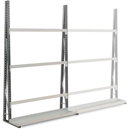 Rayonnage Epsivol Vertical - Kit Départ Sf - 2500x1500x340mm - Manorga