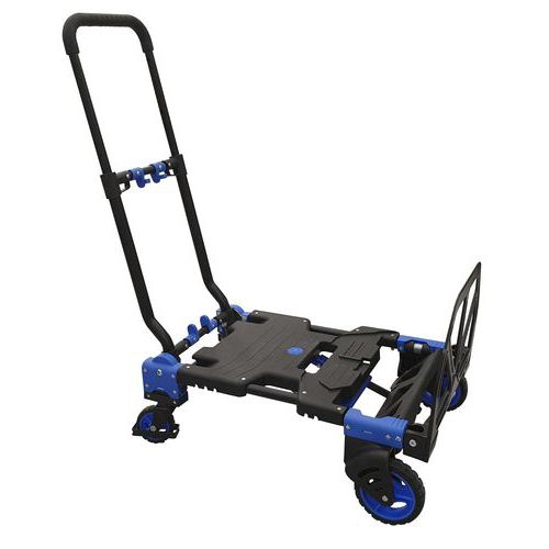 Combiné Chariot Diable Pliable Aluminium Et Pp - Viso