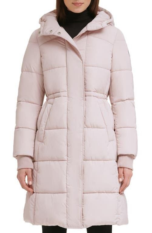 Memory 3/4 Length Puffer Jacket - Gray - Kenneth Cole Jackets