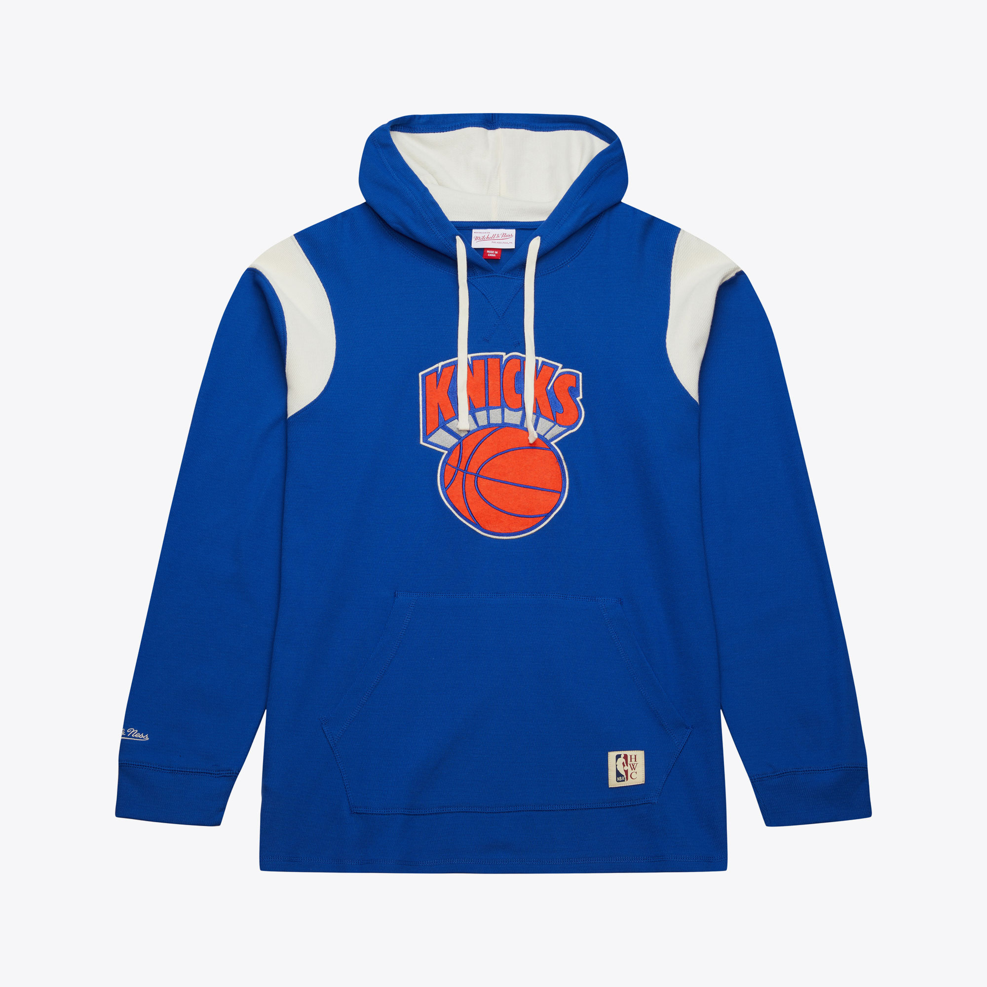 New York Knicks Mitchell & Ness Thermo-Leichthoodie Vintage-Logo Image