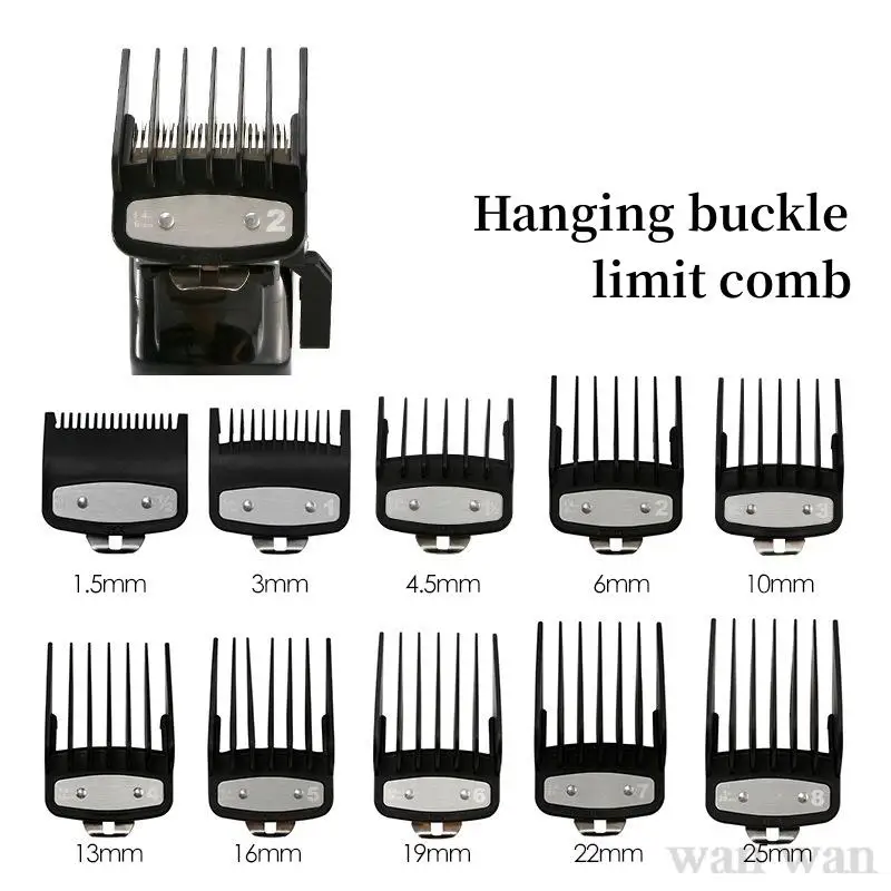 1Pc Grenze Kamm Für Haar Schneiden Maschine Zubehör Elektrische Clipper Wachen Barber Shop Professionelle Schneiden Guide Kämme Y0422 Image