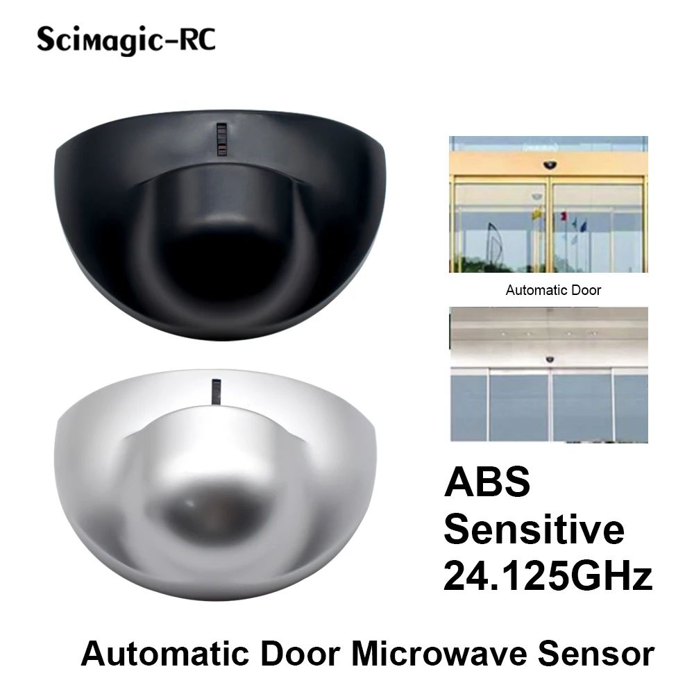 AC DC 12V 24V automatischer Schiebe tor Türöffner Mikrowellen-Bewegungs sensor Detektor Image
