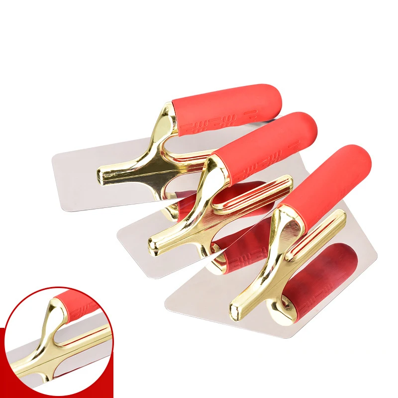 Gipskelle, Komfortgriff, weicher Griff, Füllspatel, Putzkelle, Trockenbauwellen für Betonzement Image