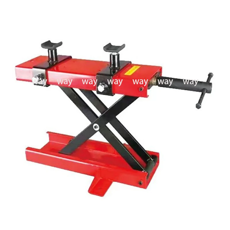 1Pc Ständer Reparatur Werkzeuge Professionelle Motorrad Jack Lift 500KG 1100LBS Center Scissor Geeignet Für Motor Fahrrad ATV Arbeit Image