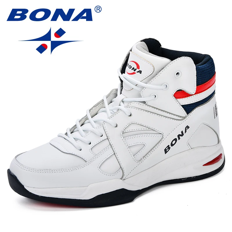 Cestini BONA Homme scarpe da basket da uomo scarpe da uomo divise da mucca scarpe da ginnastica alte piatte da esterno scarpe da ginnastica da uomo Zapatillas comode