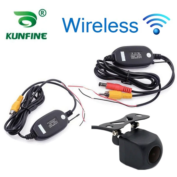 Universal Wireless 720P 1080P AHD Auto Rückansicht Kamera IP68 Nachtsicht Auto Zurück Reverse Kamera Einparkhilfe kamera Image
