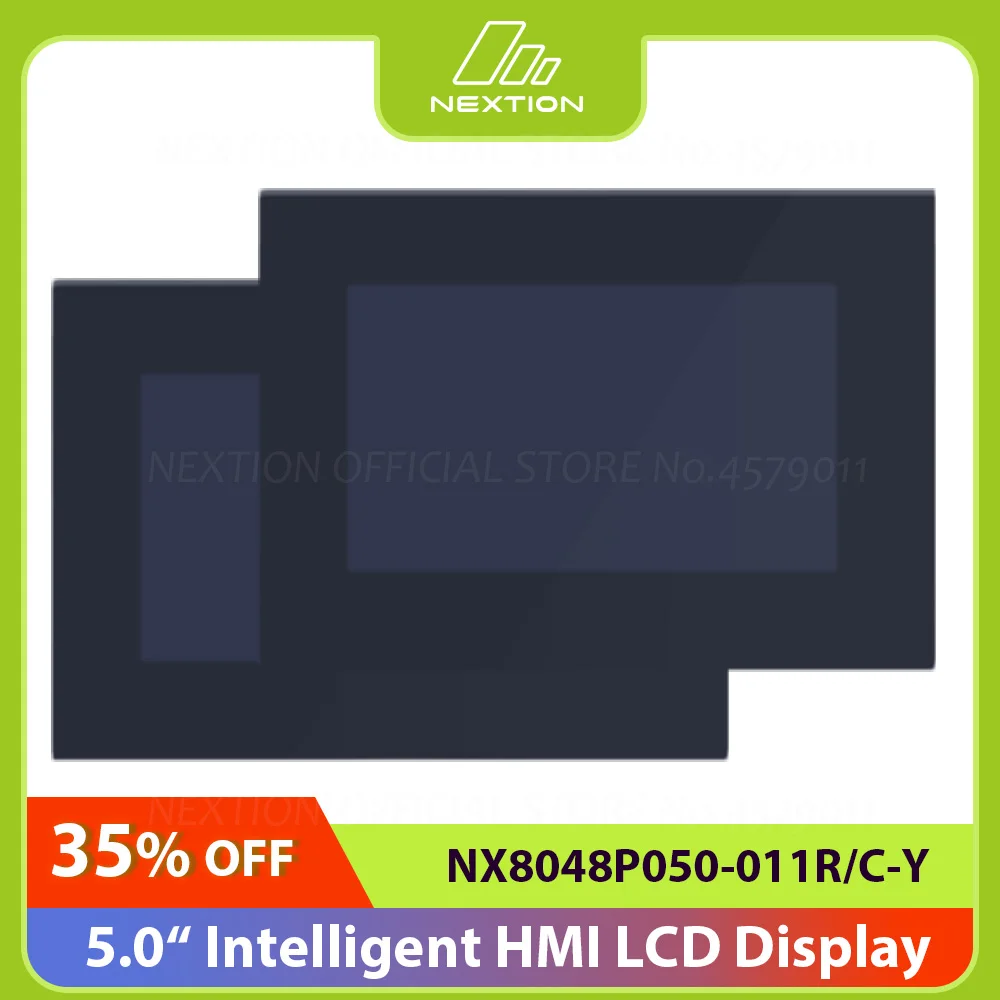 NEXTION 5,0 Zoll LCD-TFT HMI Display Kapazitives/resistives Touchpanel-Modul RGB 65K Farbe Intelligente Serie mit Gehäuse Image