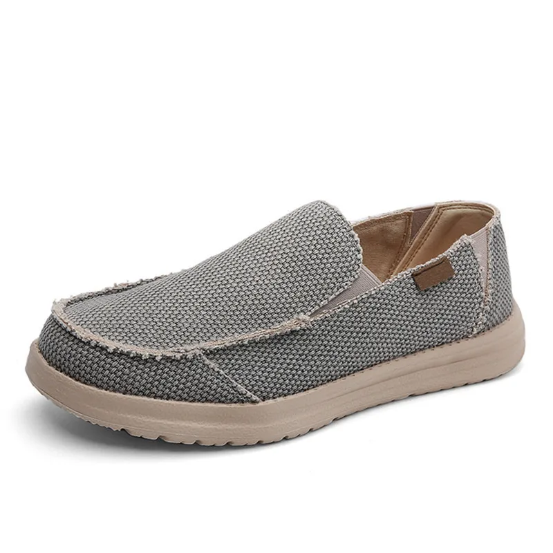 Sommer Denim Leinwand Männer Atmungsaktive Casual Schuhe Im Freien Nicht-Slip Turnschuhe Komfortables Fahren Schuhe männer Müßiggänger Große Größe 39-47