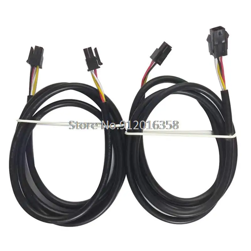 100 cm schwarzes 2464 22 AWG-Kabel Micro-Fit 3.0 430250400 43025-WM1784 0430300010 Stromanschlüsse 4POS 3,00 mm Kabelgewebe Image