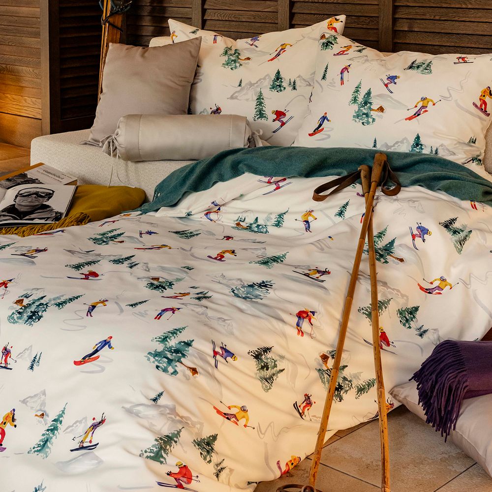 Hefel Luxus »Arlberg« Tencel Bettwäsche 5936 Bettbezug (Bettwäsche) / 155x220 cm Image