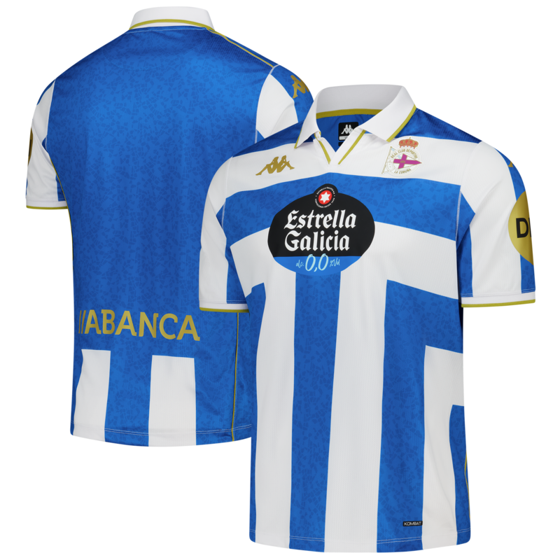 Maillot Kappa Domicile Deportivo La Corogne 2025-26