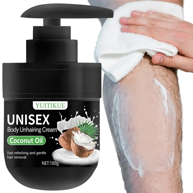 YUITIKUE Haarentfernungscreme für den Intimbereich, schmerzloses und gesundes Haarentfernungsmittel, Unisex-Körperpflegeprodukt Image