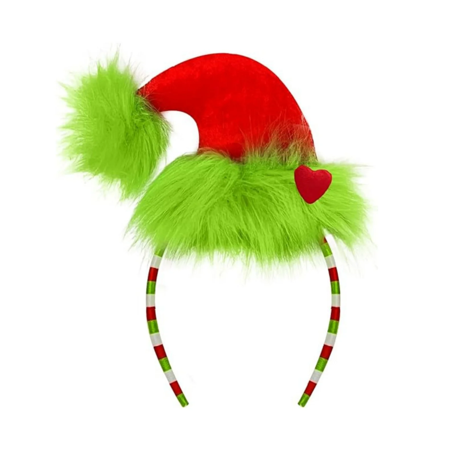1 Stück Farbe nach dem Zufallsprinzip gesendet. Stirnbanddekoration – Grüne Weihnachtsausgabe, Schleifenstil, Geweihstil, Patrick's Day Party Image