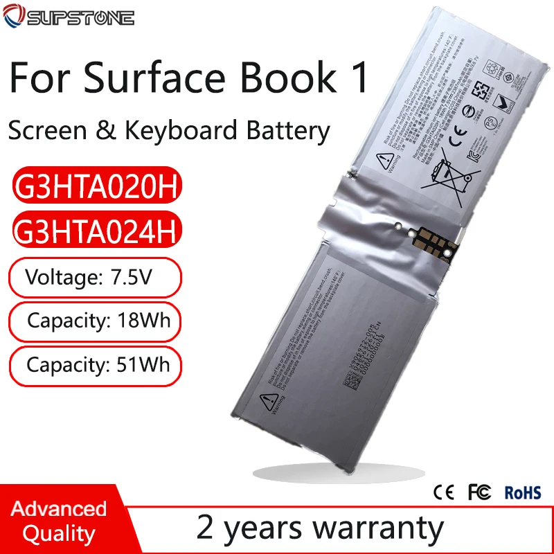 G3HTA020H G3HTA024H Bildschirm Keyboad Batterie Für Microsoft Oberfläche Buch 1 13.5 "Zoll 1703,1704,1705,CR7-00005,DAK822470K G3HTA023H Image