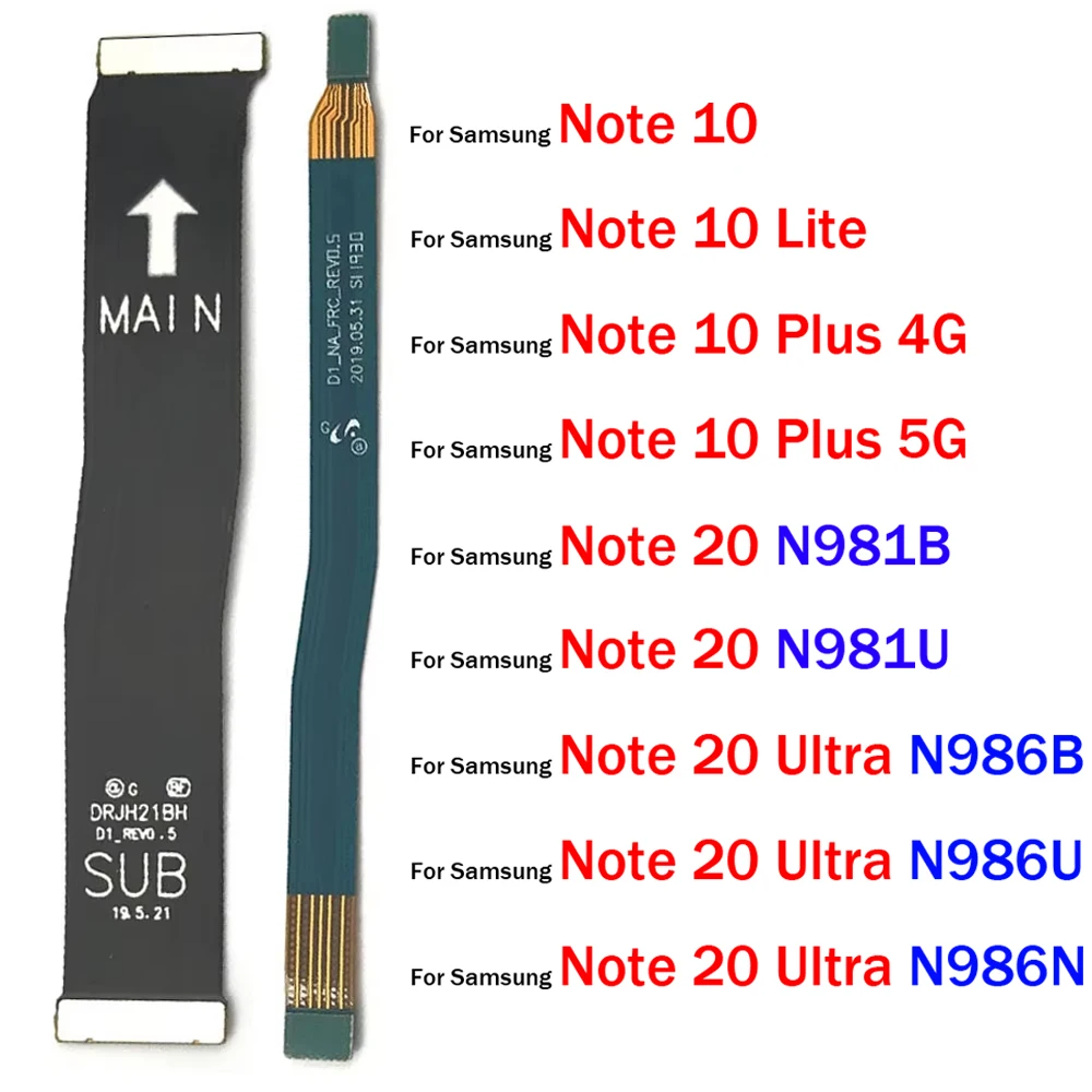 Wi-Fi Signal Antenne Hauptplatine Stecker Motherboard Flex Kabel Für Samsung Hinweis 10 Plus Lite/Note 20 Ultra N981B N981U N986B Image