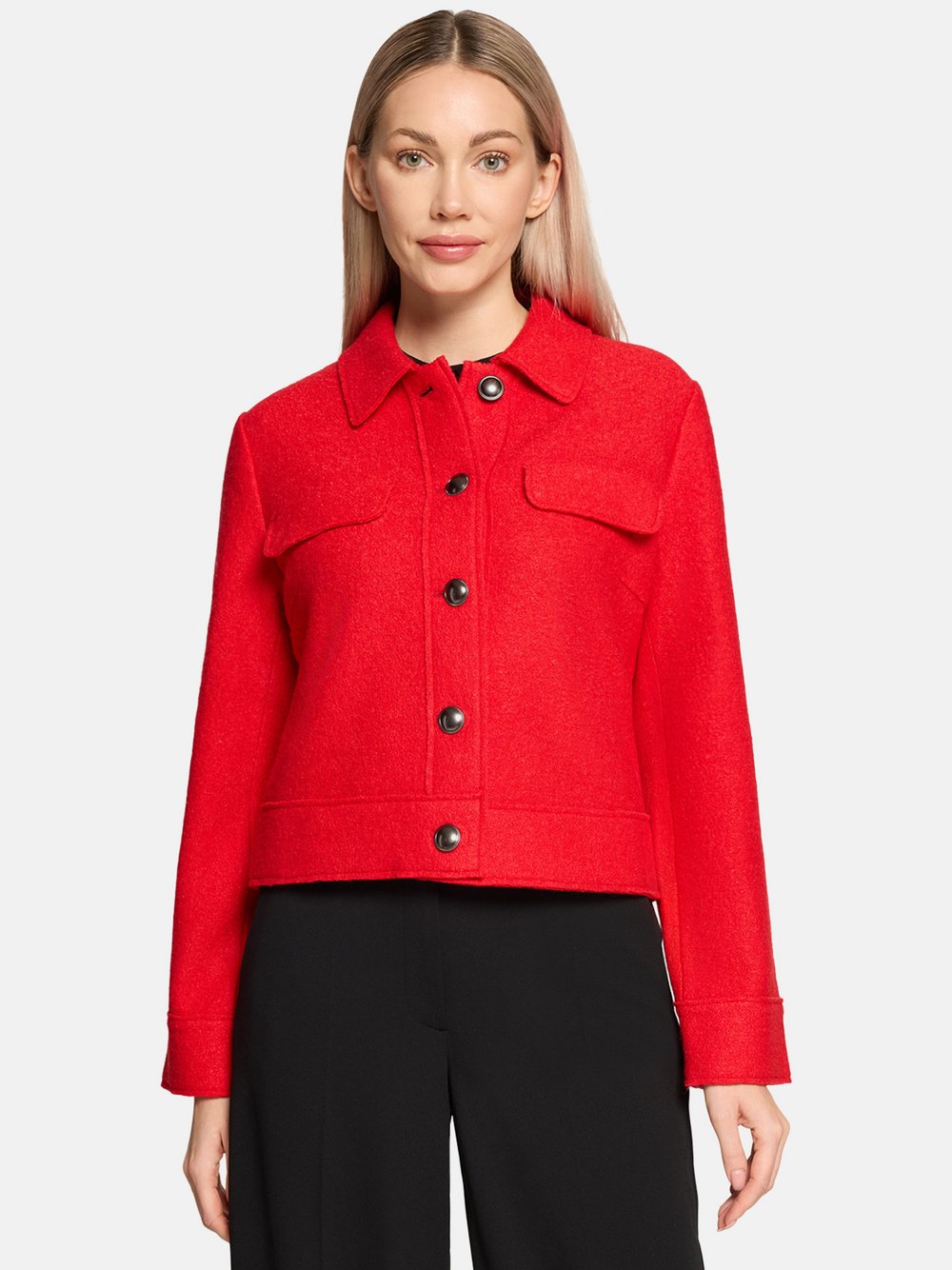 Betty Barclay Blazer-Jacke Damen rot, 44 Image