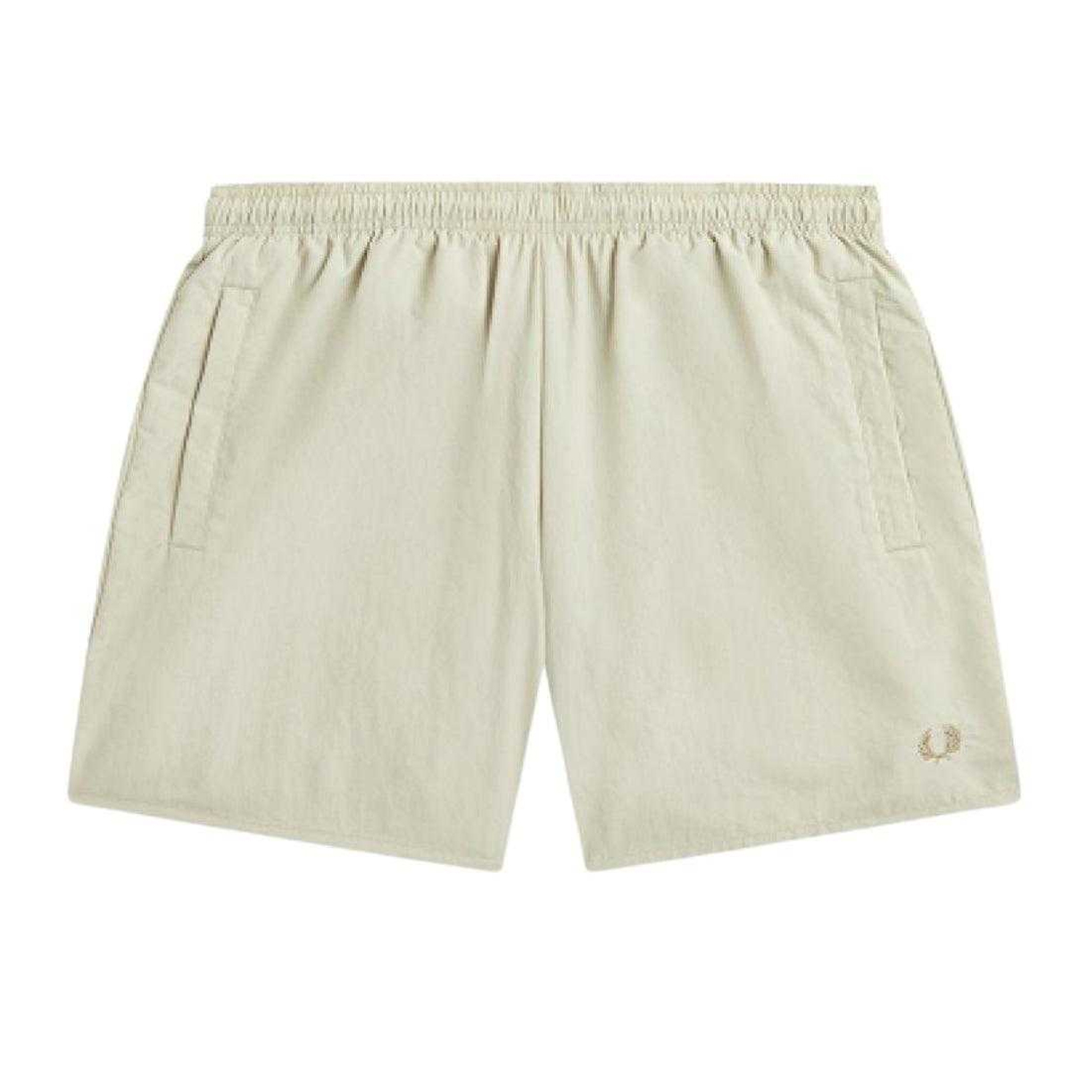Fred Perry - Badeshorts für Herren (Auster-Grau) Image