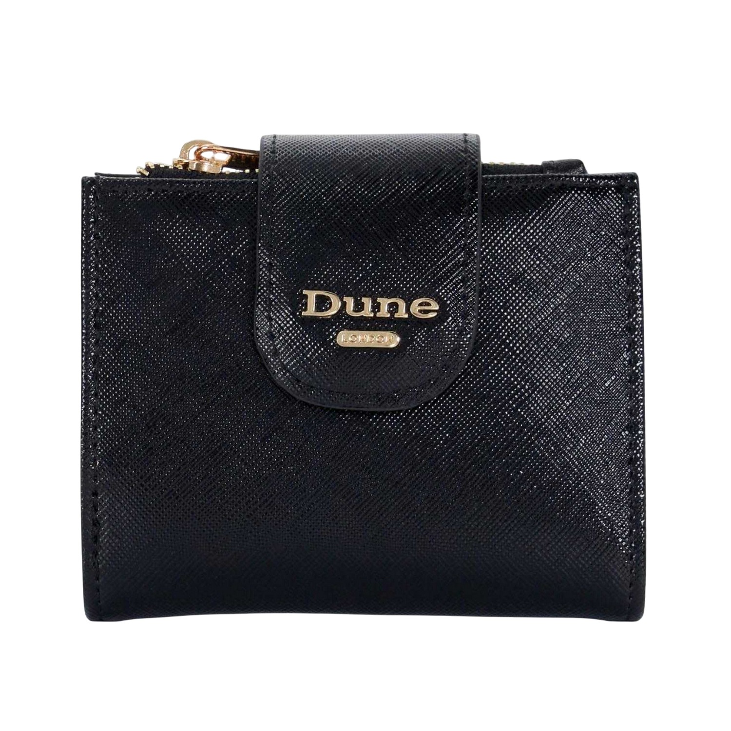 Dune London - "Koffio" Brieftasche, Mock Croc Gewebe (Schwarz) Image