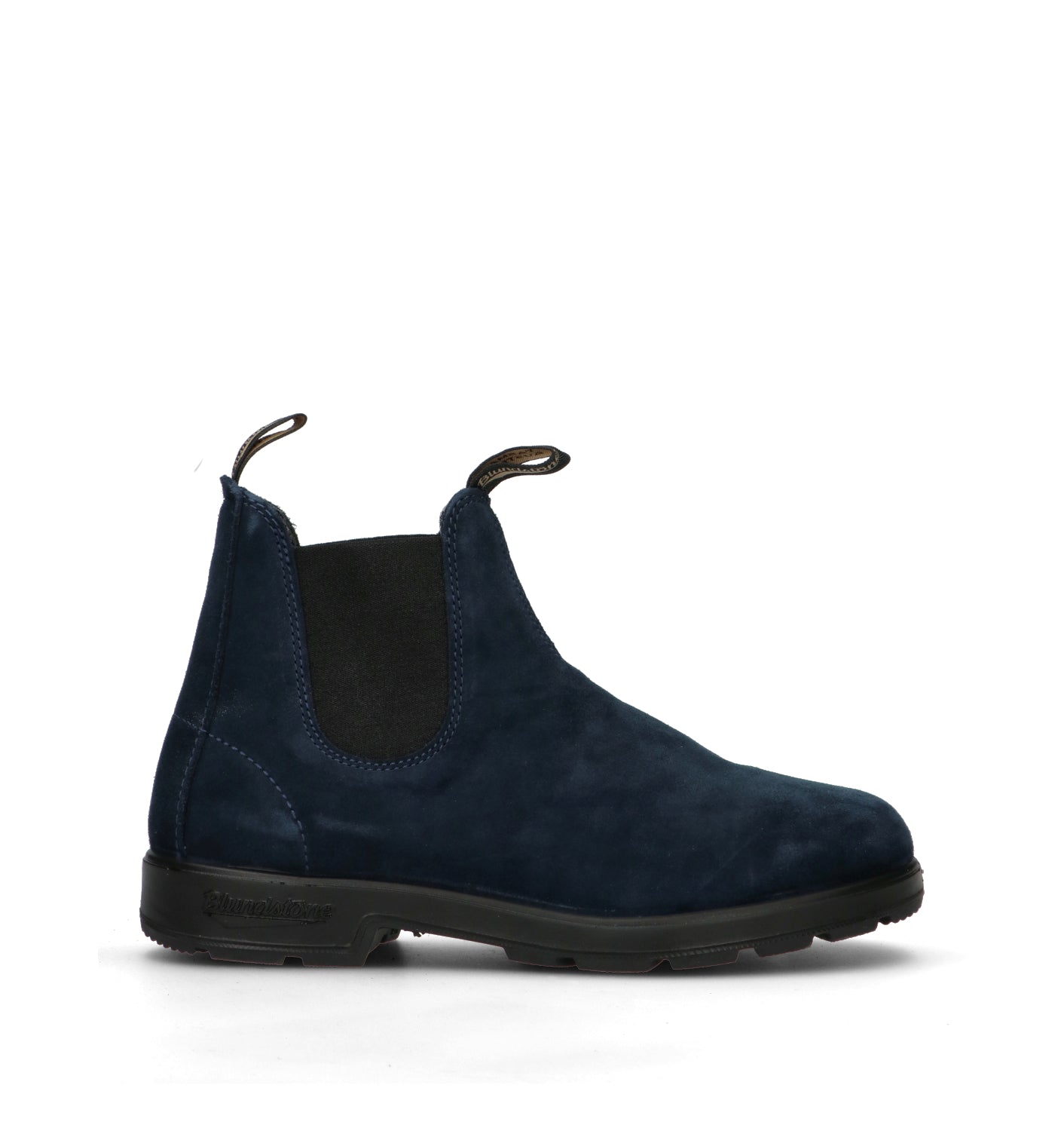 BLUNDSTONE Beatles uomo blu in suede