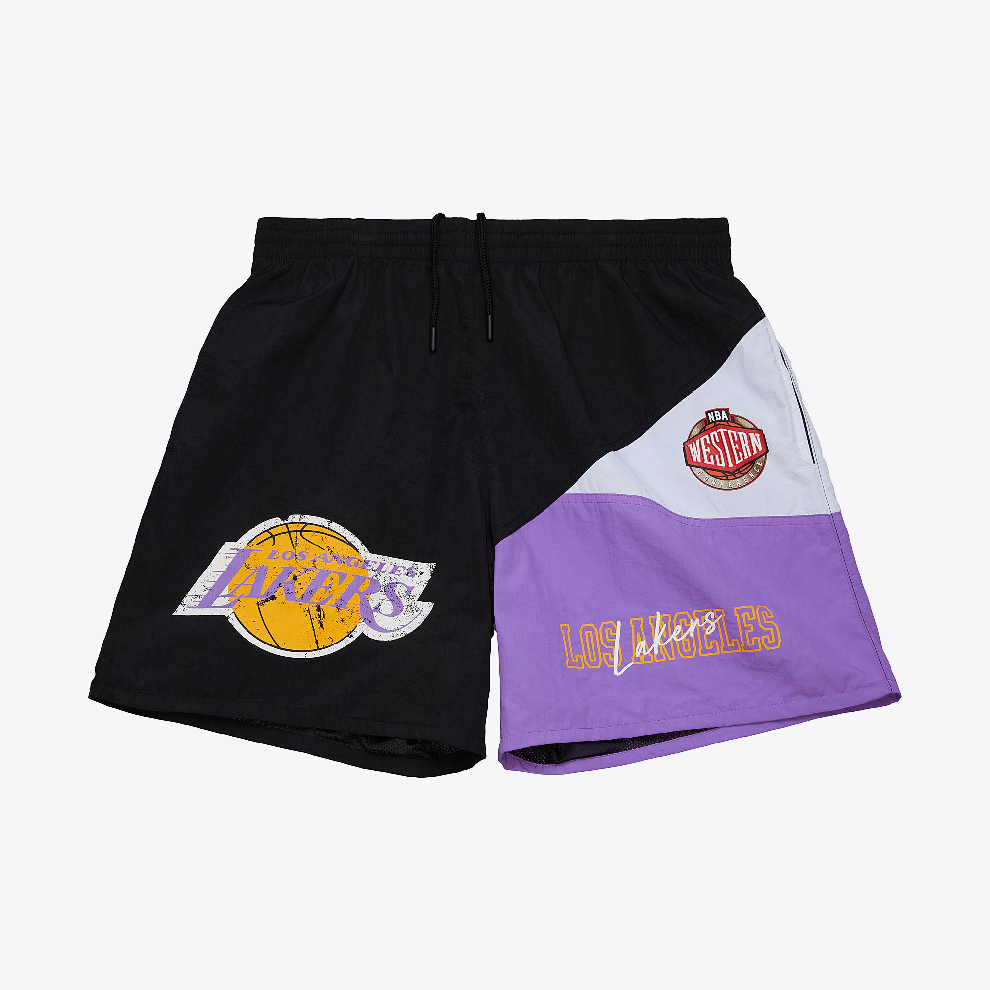 Los Angeles Lakers Mitchell & Ness Webshorts Vintage Logo Image