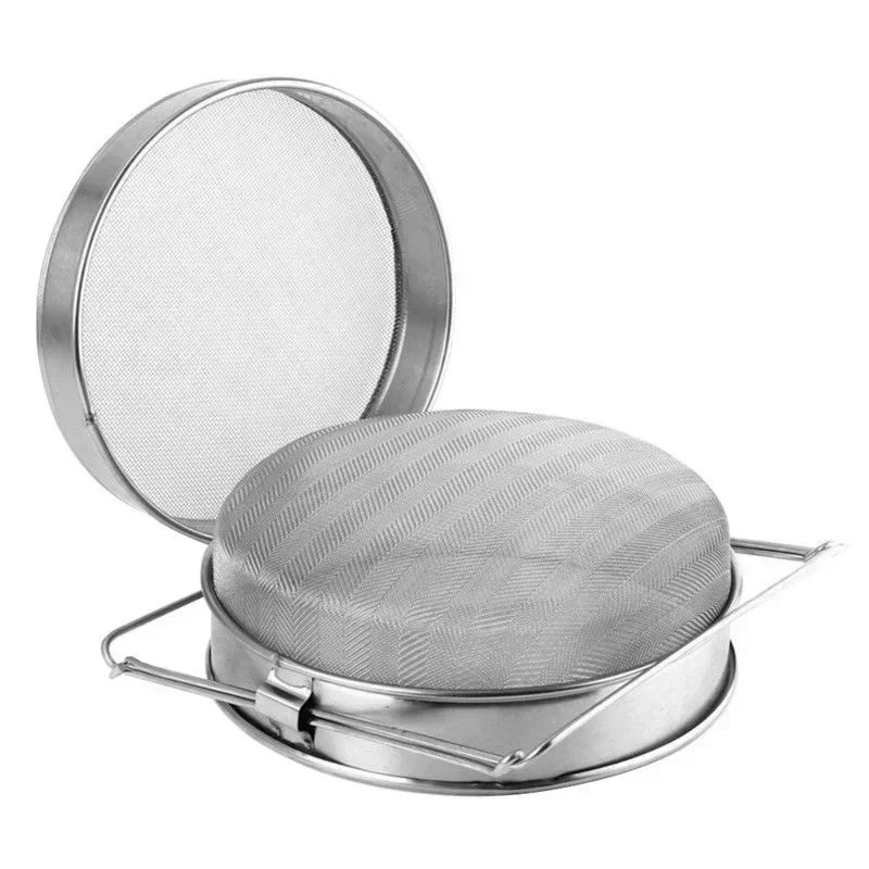 Honigbehälter Bienenzucht Ausrüstung Bienenzucht Honig Sieb Edelstahl Doppelsieb Bienenzucht Ausrüstung Filter Kit Image