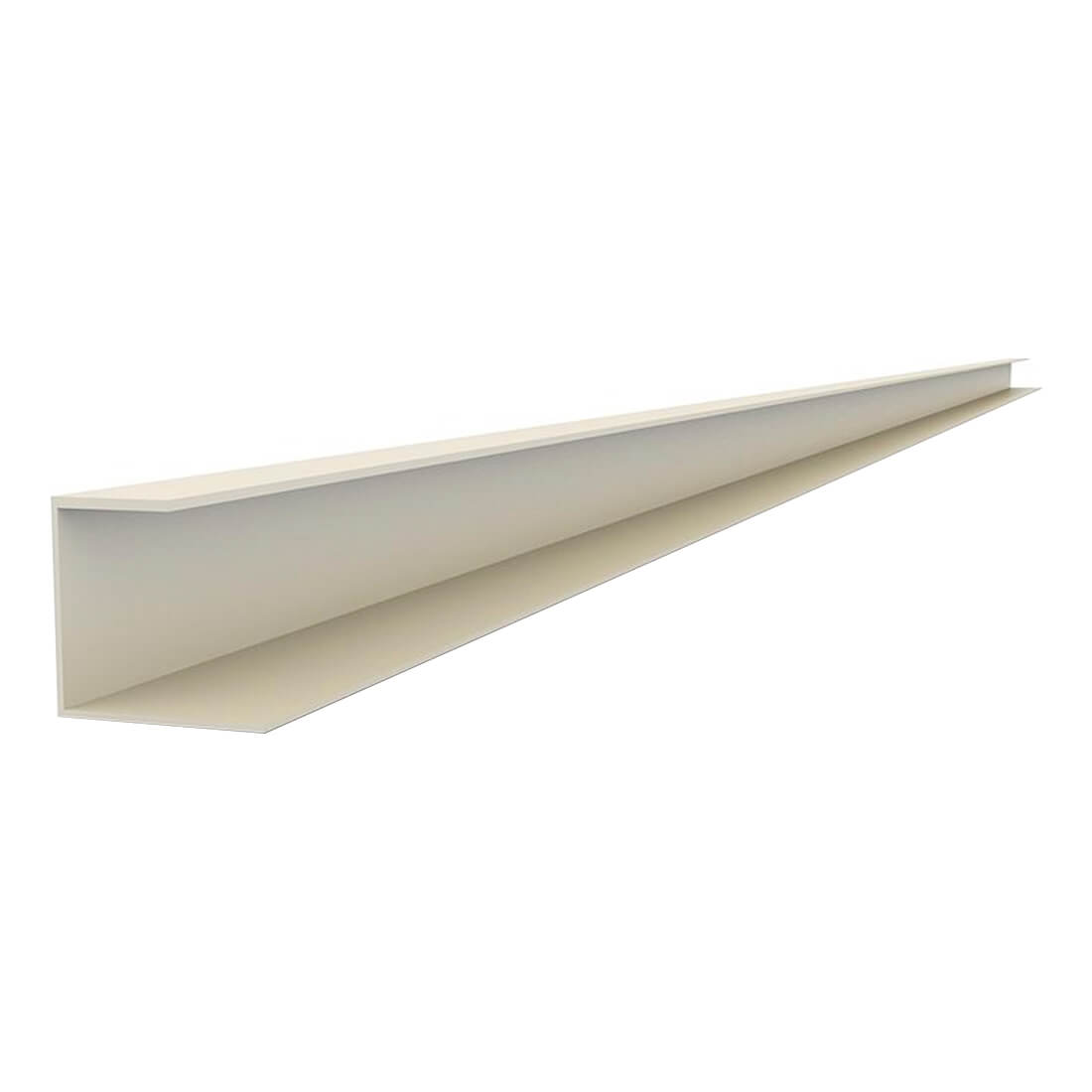 Proslat 48.5 PVC Slatwall J Trim (Sandstone)