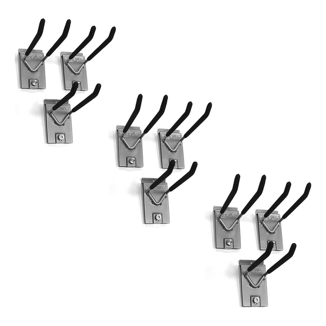 Proslat 8-Inch Heavy Duty Hook (9-Pack)
