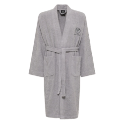 Carlo Colucci Bademantel Vito Herren - XL - Silber Image