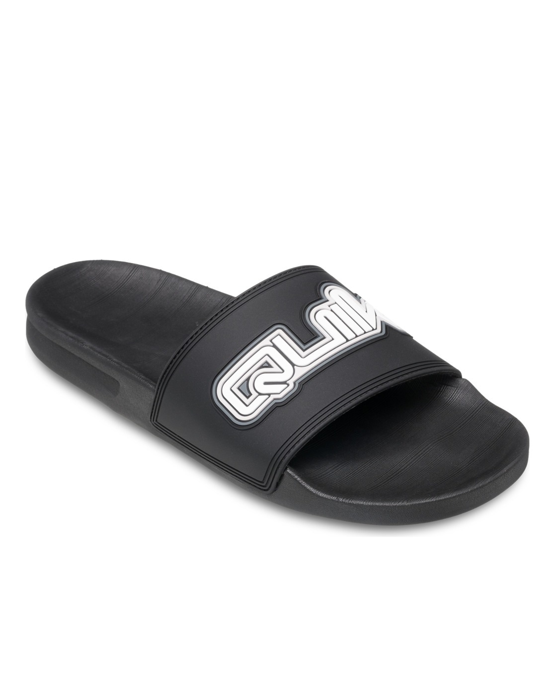 Sandale QUIKSILVER "Rivi", Damen, Gr. 6(39), schwarz (schwarz 5), Obermaterial: Synthetikmaterial / Außensohle: Gummi, Schuhe Sandale