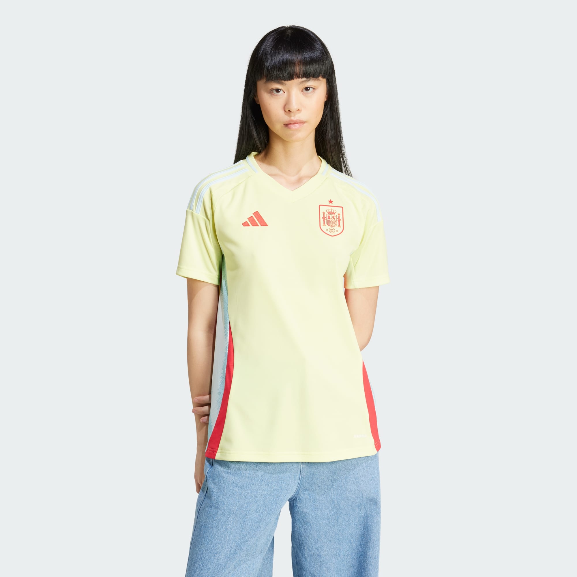 adidas Performance Womens Spain 24 Away Jersey - Yellow - Size 2XL | adidas Performance Sale | Discount Designer Brands