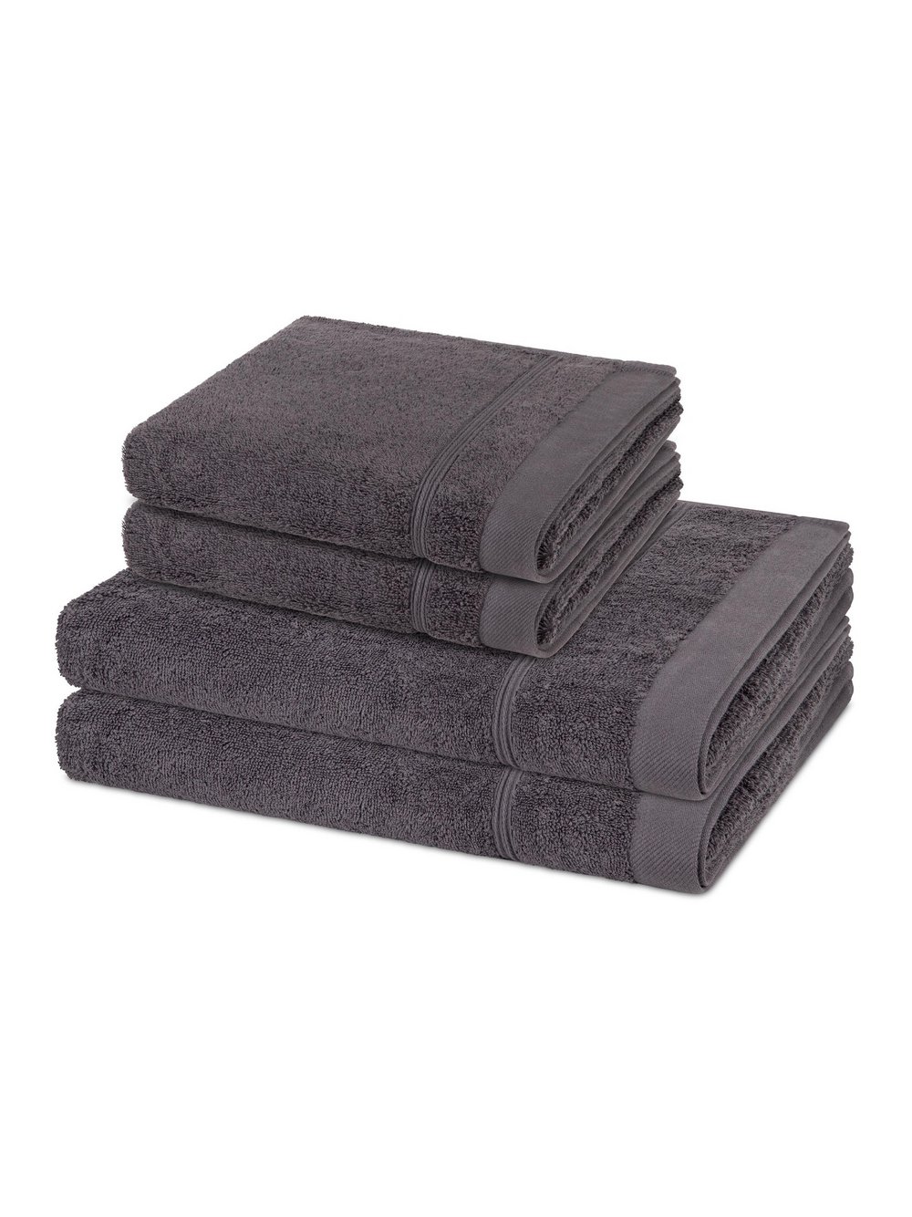 Ross Handtuchset 2-teilig Damen grau, ONE SIZE Image