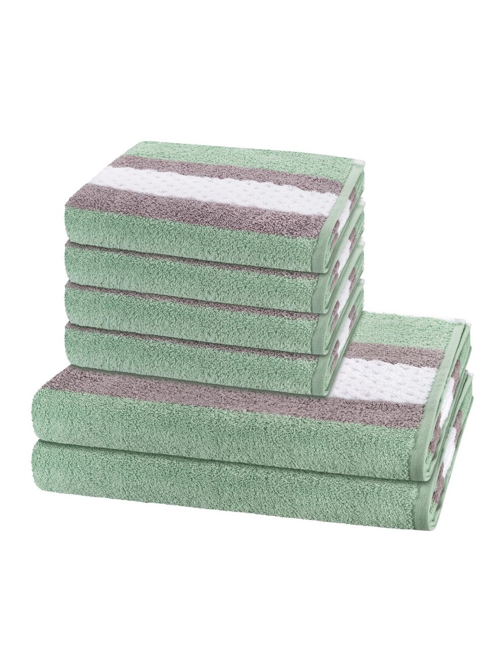 Ross Handtuchset 6-teilig Damen grün, ONE SIZE Image