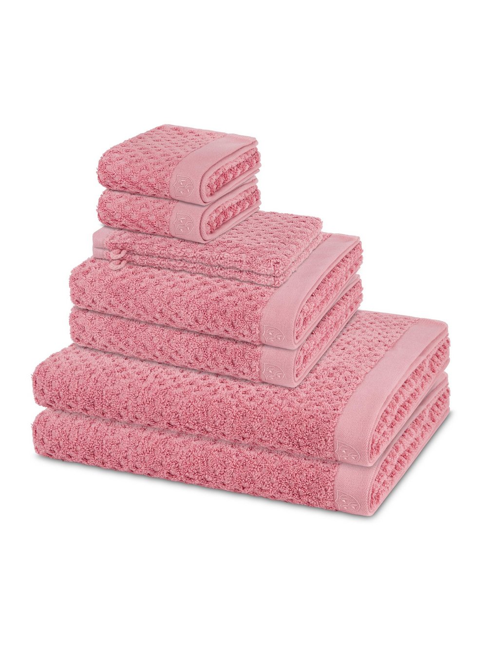 Ross Handtuchset 8-teilig Damen rosa, ONE SIZE Image