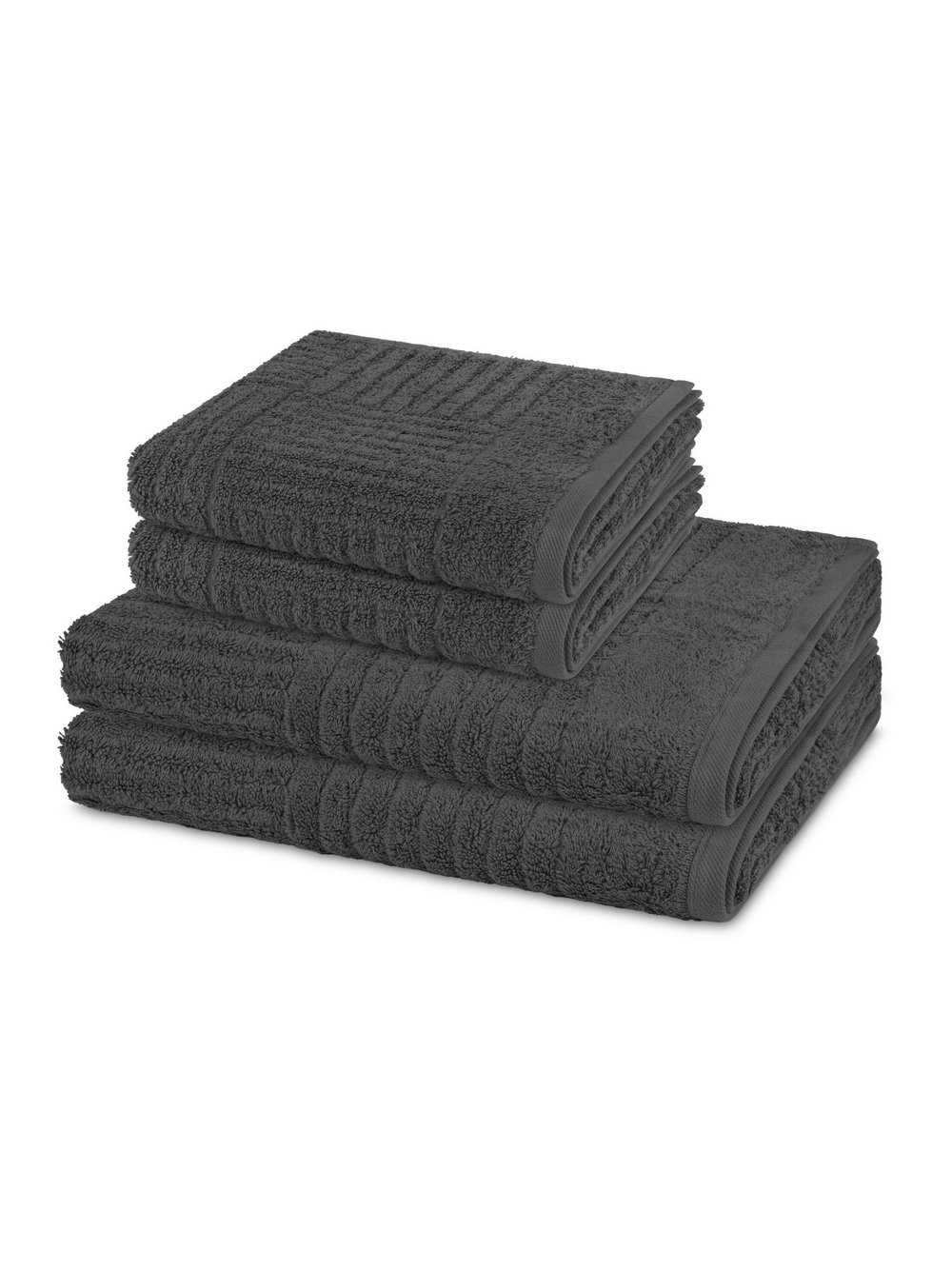 Ross Handtuchset 2-teilig Damen grau, ONE SIZE Image