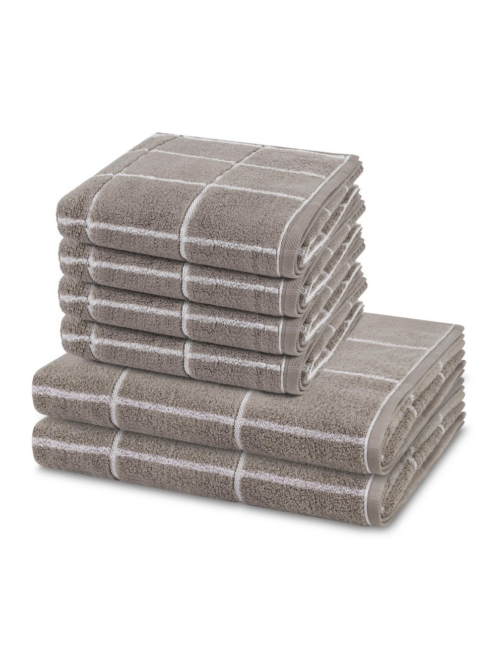 Ross Handtuchset 6-teilig Damen grau, ONE SIZE Image