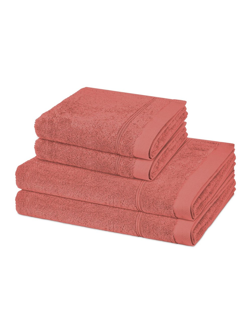 Ross Handtuchset 2-teilig Damen rosa, ONE SIZE Image