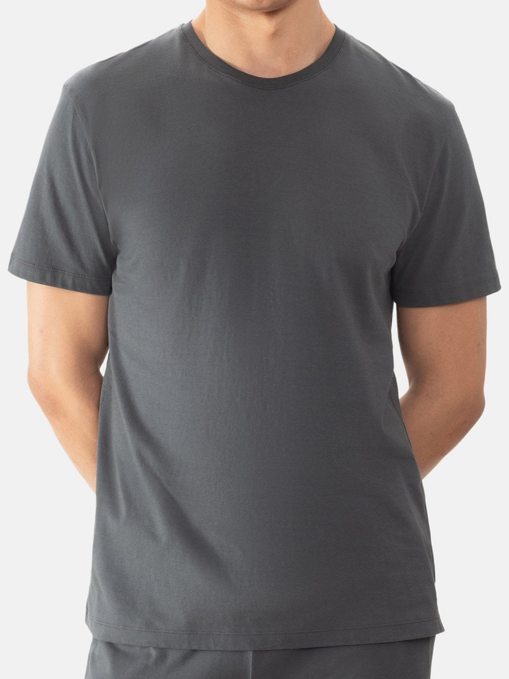 Mey Schlafanzug Oberteil Herren grau, XL Image