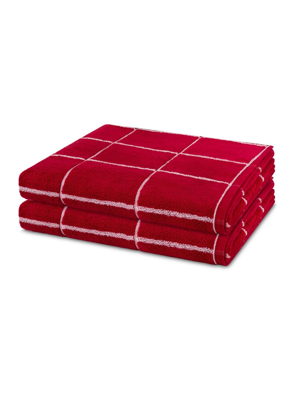 Ross Handtuchset 2-teilig Damen rot, ONE SIZE Image