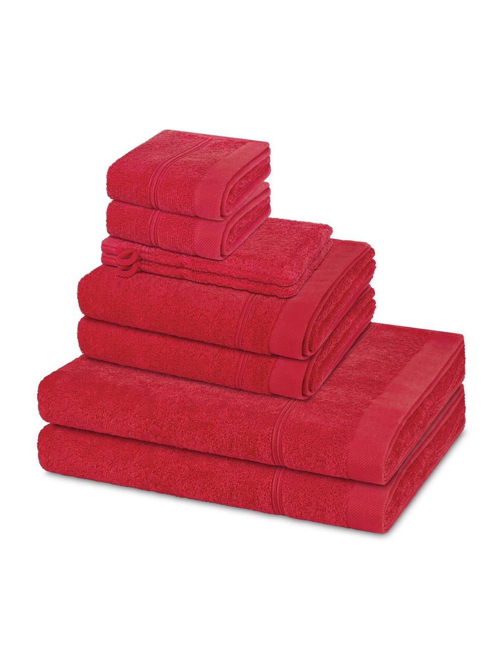 Ross Handtuchset 8-teilig Damen pink, ONE SIZE Image