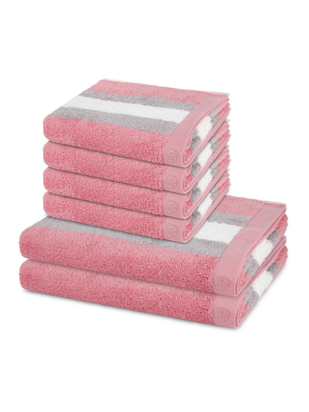 Ross Handtuchset 6-teilig Damen rosa, ONE SIZE Image