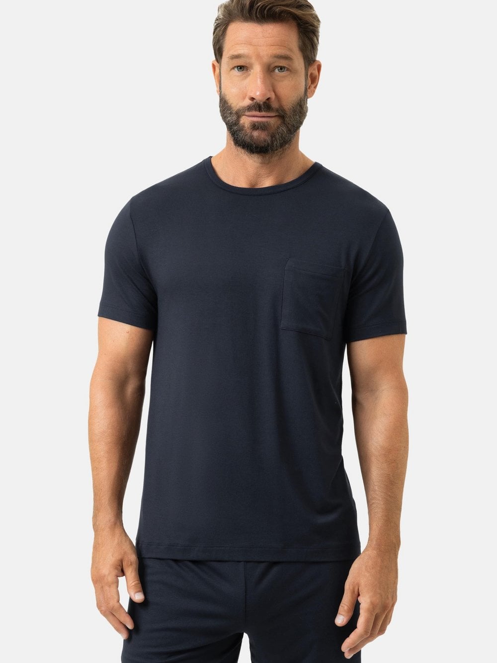 Mey Schlafanzug Oberteil Herren denim, XXL Image