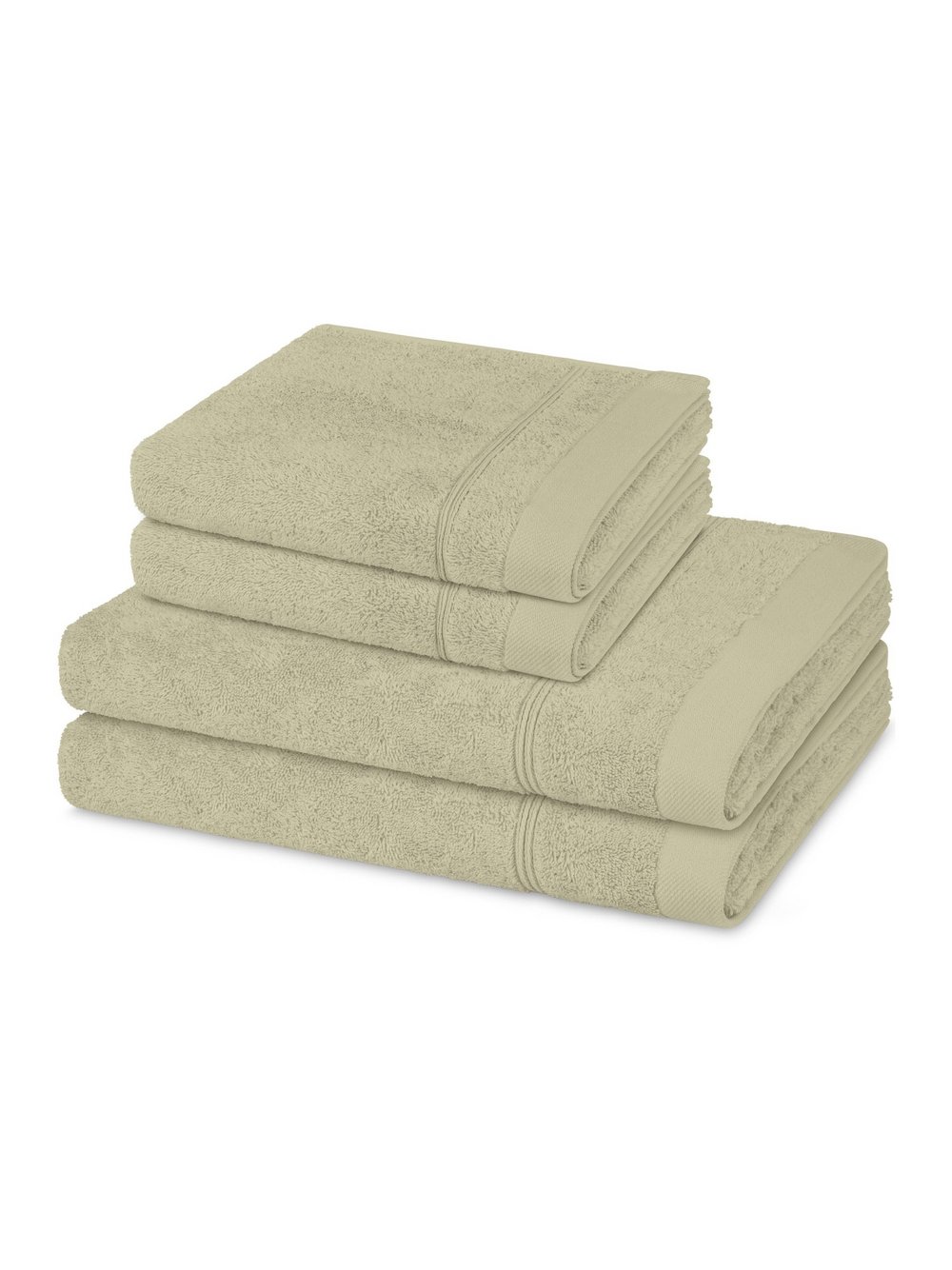 Ross Handtuchset 2-teilig Damen beige, ONE SIZE Image