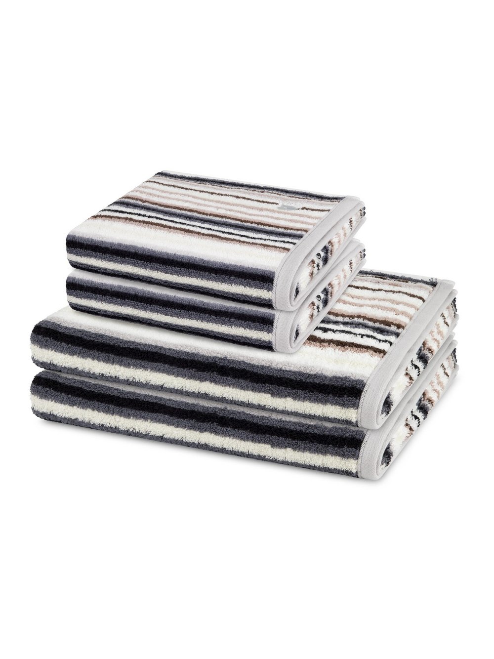 Ross Handtuchset 2-teilig Damen braun, ONE SIZE Image